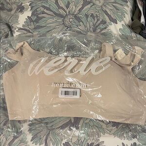 Aerie Women's Cream no wire bra